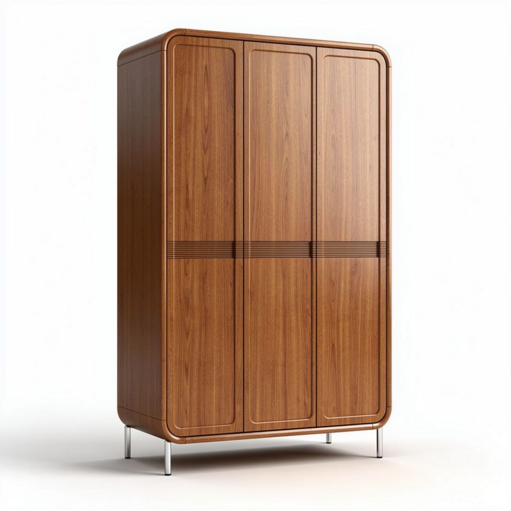 Armoire en bois de chêne couleur naturelle dimensions 180 x 100 x 50cm